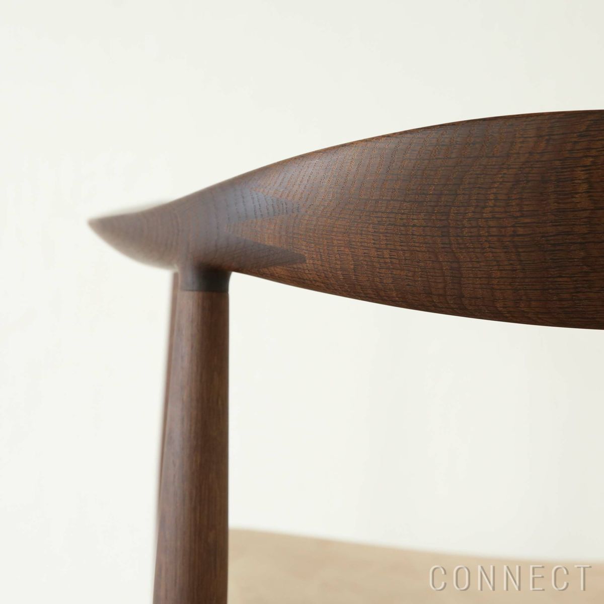 【ウェグナー展限定モデル】PP Mobler（PPモブラー） / PP503 The Chair（ザ チェア） / オーク材・スモークドオーク仕上げ / ヌバックレザー / オリジナル真鍮プレート付