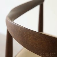 【ウェグナー展限定モデル】PP Mobler（PPモブラー） / PP503 The Chair（ザ チェア） / オーク材・スモークドオーク仕上げ / ヌバックレザー / オリジナル真鍮プレート付