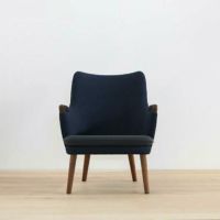 【ウェグナー展対象】CARL HANSEN & SON （カール・ハンセン＆サン） CH71 / 復刻ミニベアチェア / ウォルナット材・オイル仕上げ / イージーチェア / Canvas 794
