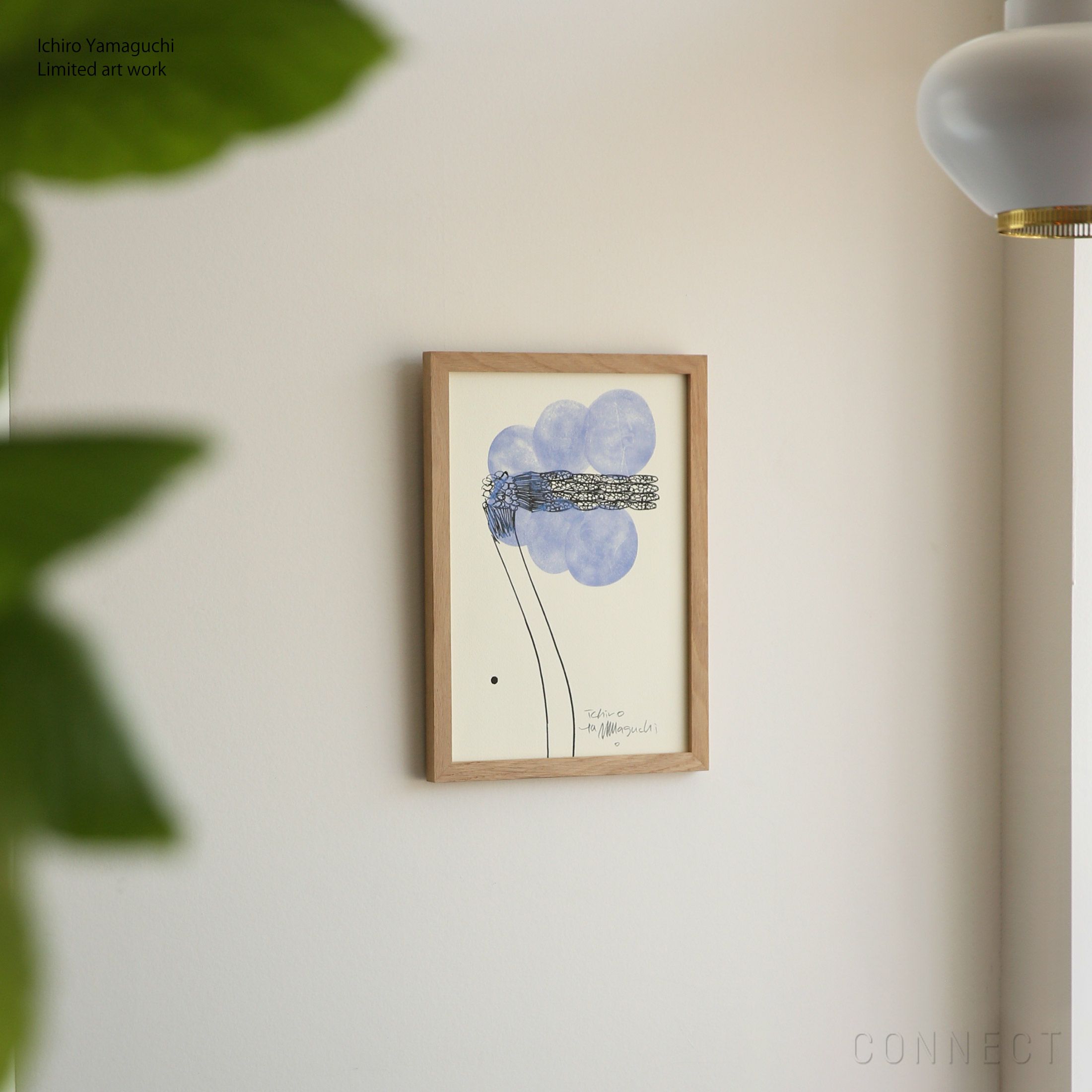 山口一郎 / Giclee（ジクレー印刷）「花 / S-09」 / Sサイズ / アートポスター