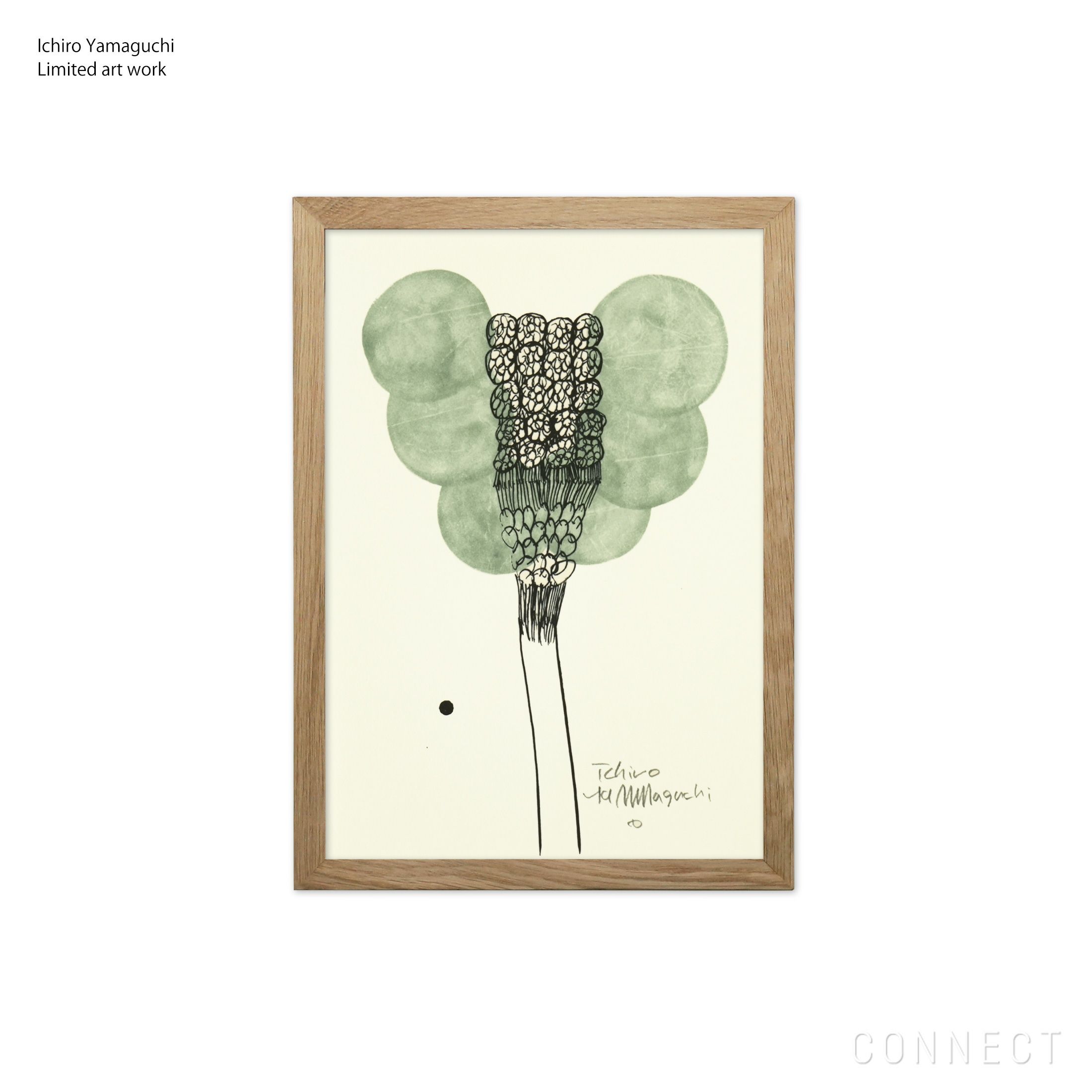 山口一郎 / Giclee（ジクレー印刷）「花 / S-10」 / Sサイズ / アートポスター