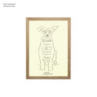 山口一郎 / Giclee（ジクレー印刷）「シュナウザー」 / Sサイズ / アートポスター