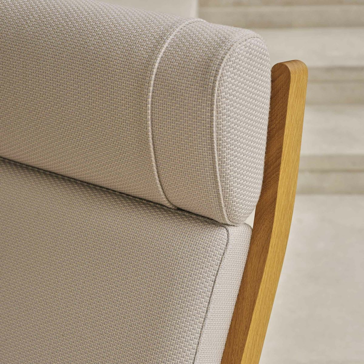 CARL HANSEN & SON（カール・ハンセン＆サン） / CH291 ラウンジチェア / オーク材・オイル仕上げ / SERPENTINE 0118 / CH290 SERIES / ハイバック