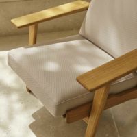 CARL HANSEN & SON（カール・ハンセン＆サン） / CH291 ラウンジチェア / オーク材・オイル仕上げ / SERPENTINE 0118 / CH290 SERIES / ハイバック