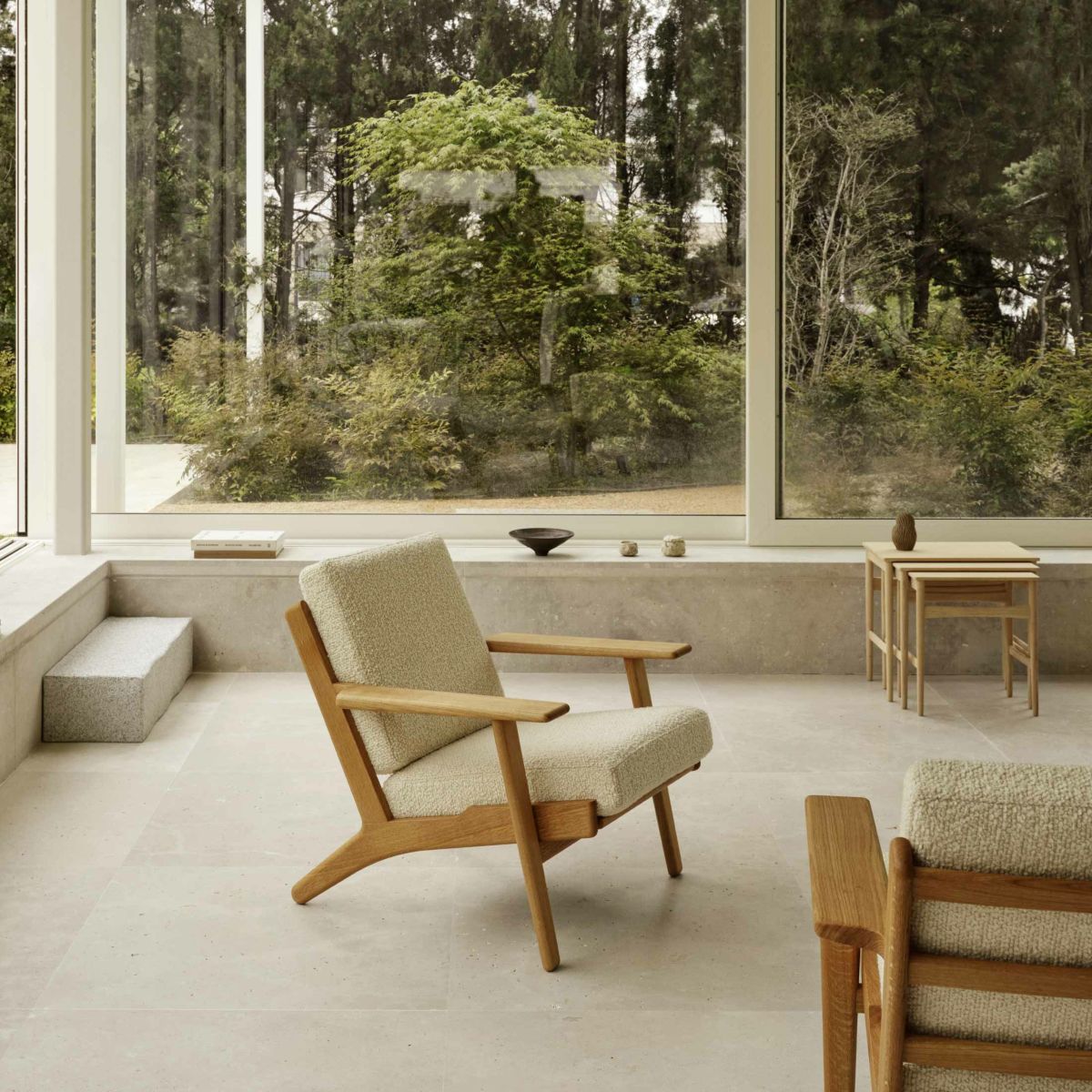 CARL HANSEN & SON（カール・ハンセン＆サン） / CH290 ラウンジチェア / オーク材・オイル仕上げ / BUTE STORR 1501 / CH290 SERIES