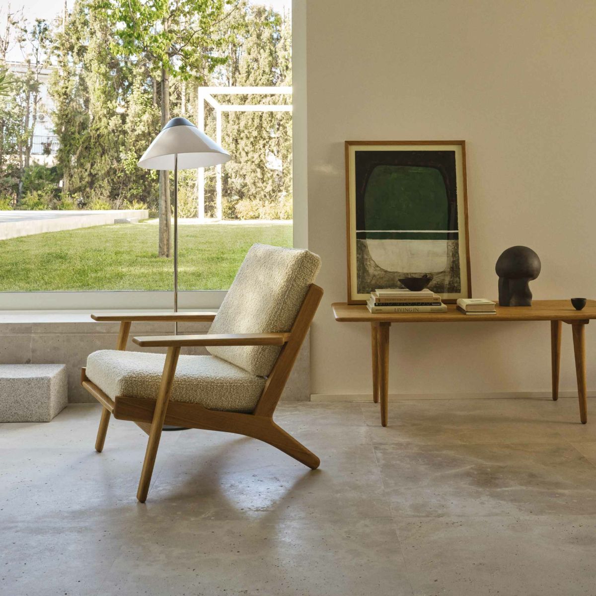 CARL HANSEN & SON（カール・ハンセン＆サン） / CH290 ラウンジチェア / オーク材・オイル仕上げ / BUTE STORR 1501 / CH290 SERIES