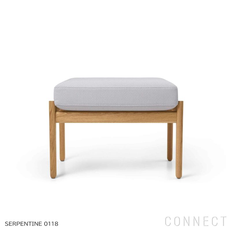 CARL HANSEN & SON（カール・ハンセン＆サン） / CH290F フットスツール / オーク材・オイル仕上げ / SERPENTINE 0118 / CH290 SERIES