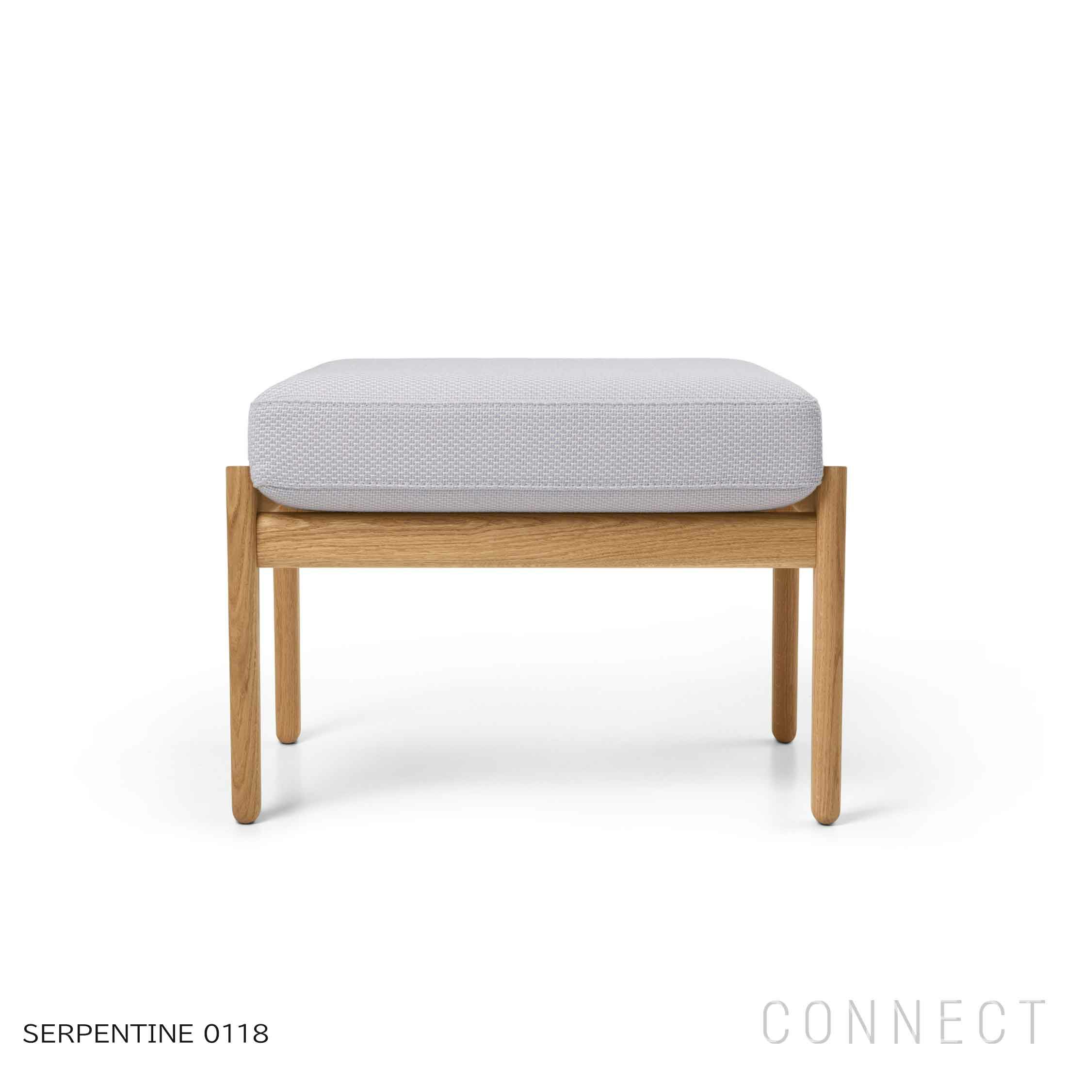 CARL HANSEN & SON（カール・ハンセン＆サン） / CH290F フットスツール / オーク材・オイル仕上げ / SERPENTINE 0118 / CH290 SERIES