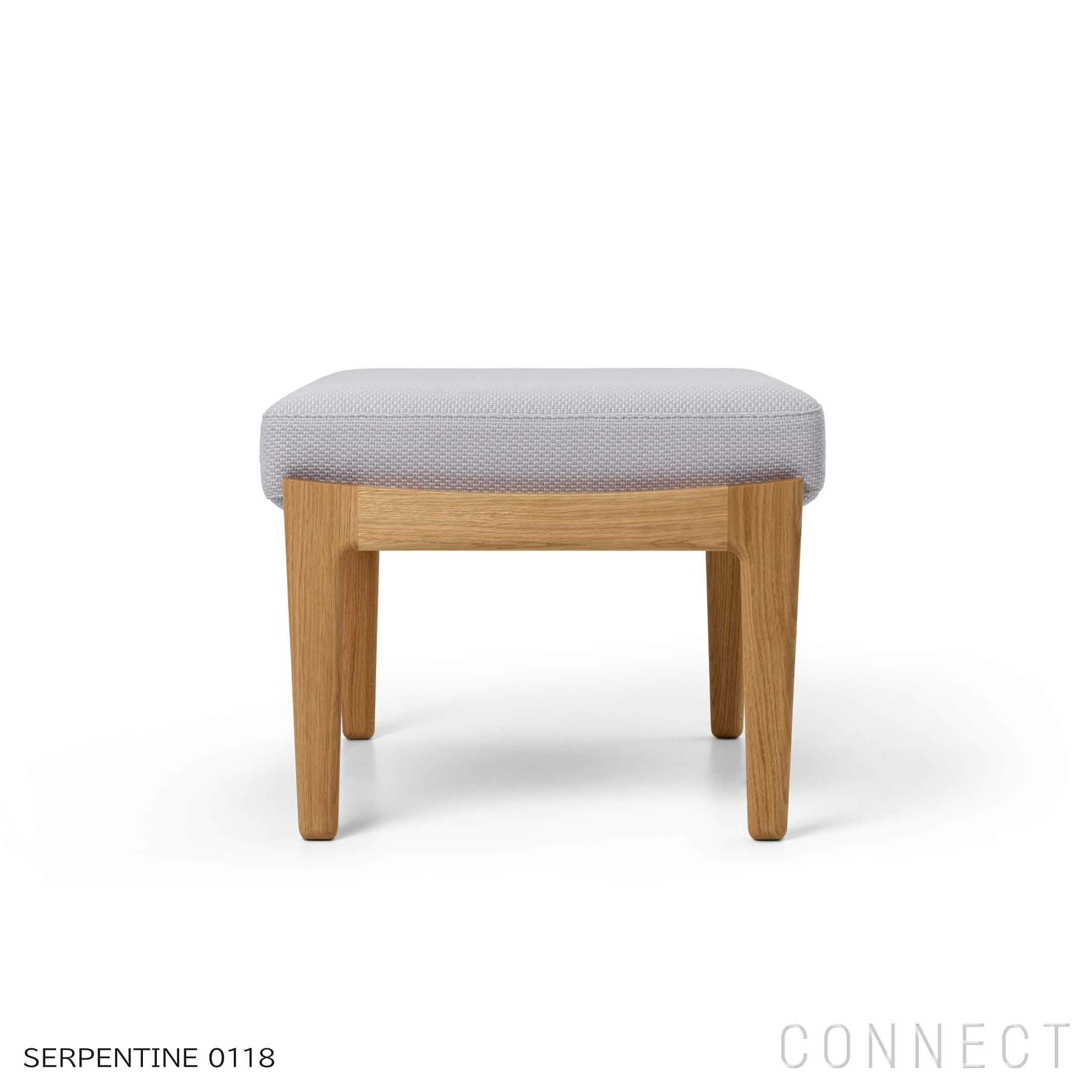 CARL HANSEN & SON（カール・ハンセン＆サン） / CH290F フットスツール / オーク材・オイル仕上げ / SERPENTINE 0118 / CH290 SERIES