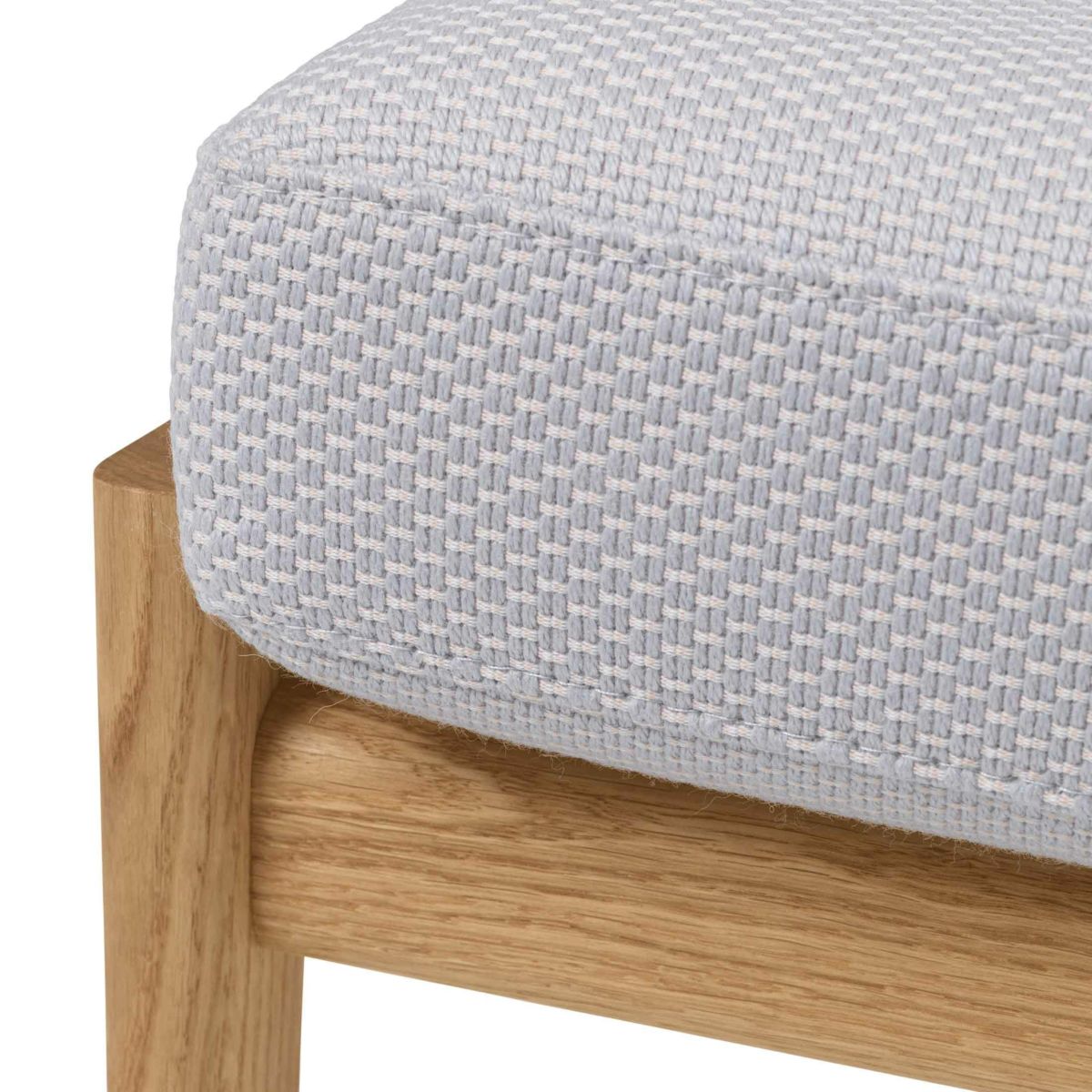 CARL HANSEN & SON（カール・ハンセン＆サン） / CH290F フットスツール / オーク材・オイル仕上げ / SERPENTINE 0118 / CH290 SERIES