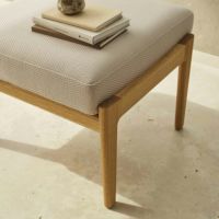 CARL HANSEN & SON（カール・ハンセン＆サン） / CH290F フットスツール / オーク材・オイル仕上げ / SERPENTINE 0118 / CH290 SERIES