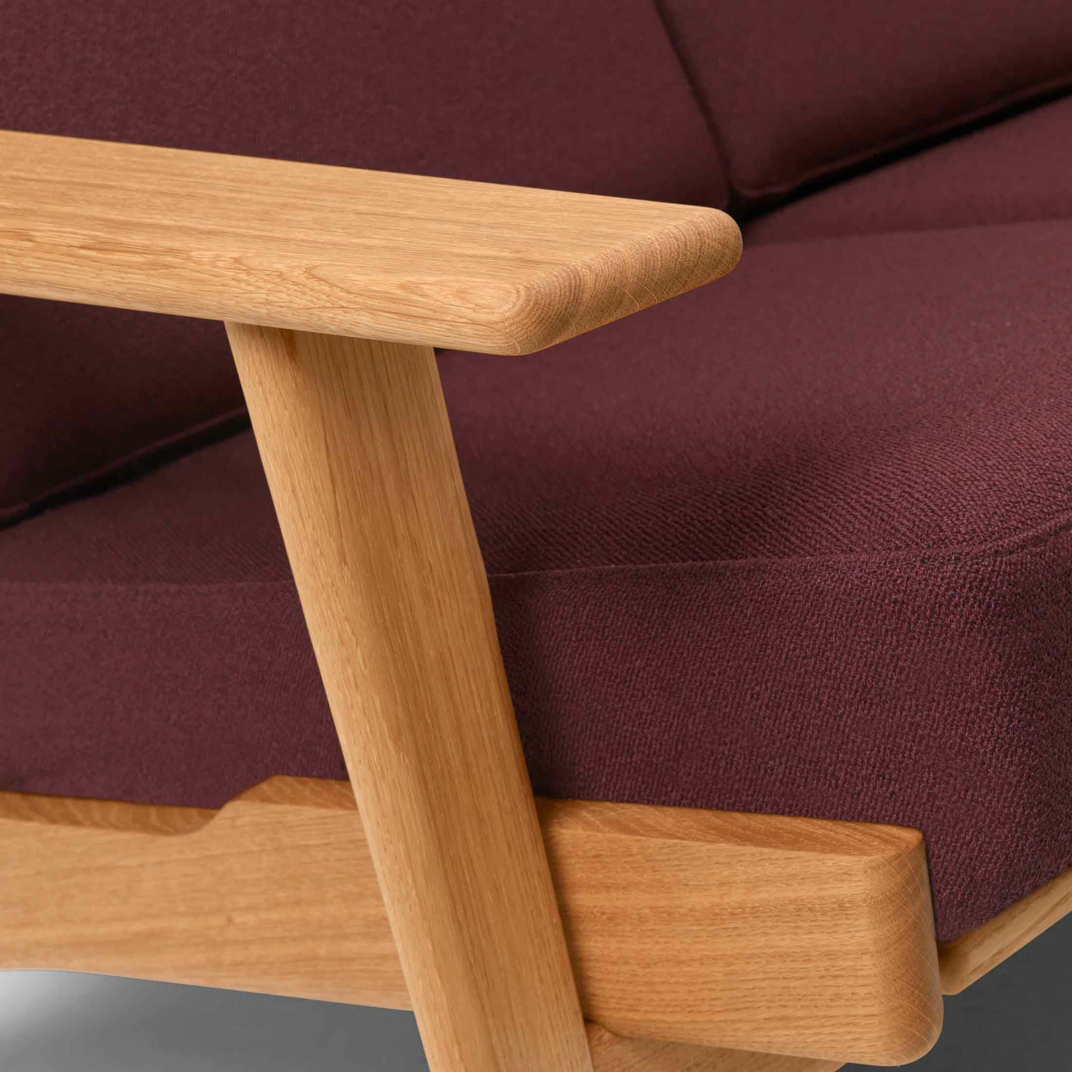 CARL HANSEN & SON（カール・ハンセン＆サン） / CH292 ソファ / オーク材・オイル仕上げ / VIDAR 0693 / CH290 SERIES / 2人掛け