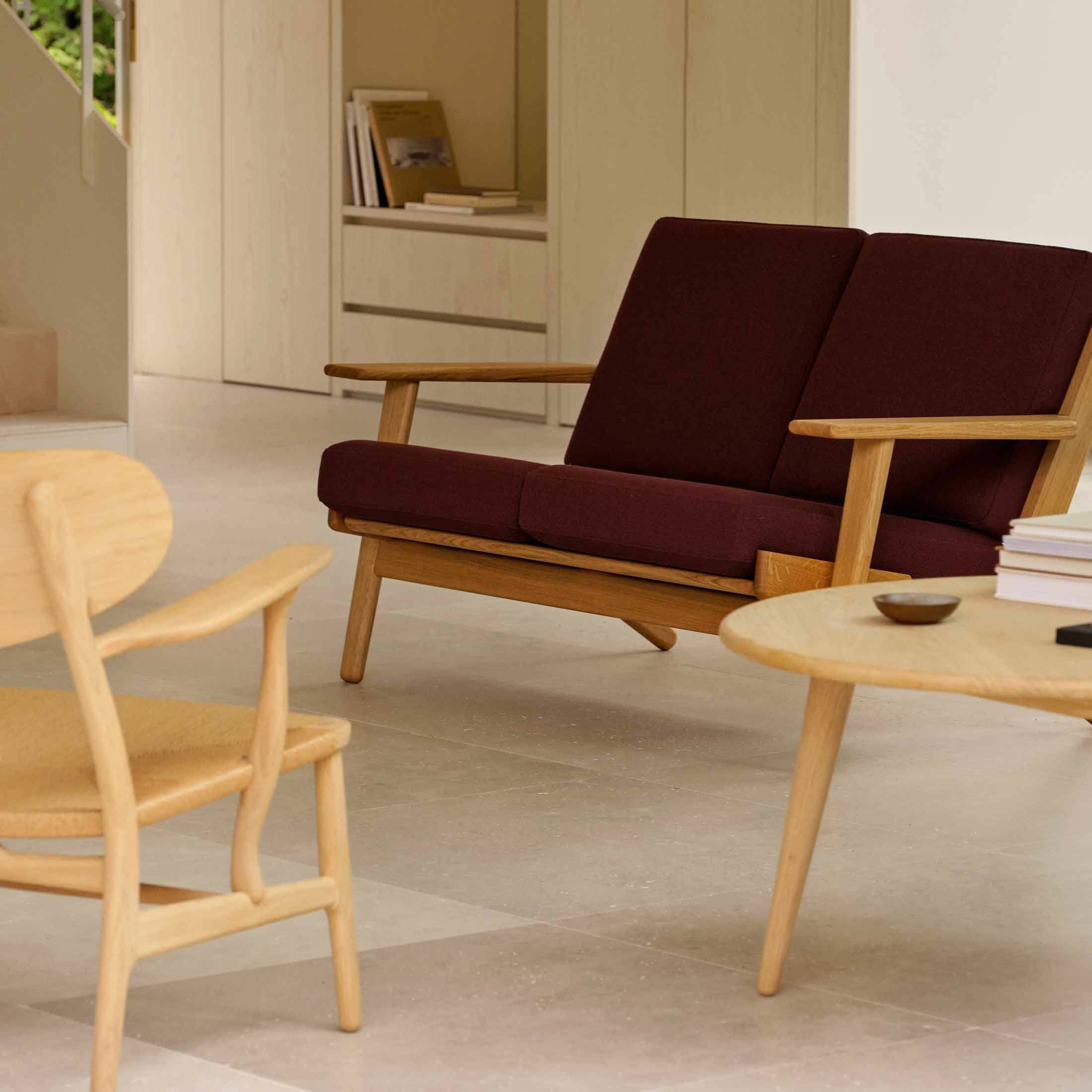 CARL HANSEN & SON（カール・ハンセン＆サン） / CH292 ソファ / オーク材・オイル仕上げ / VIDAR 0693 / CH290 SERIES / 2人掛け