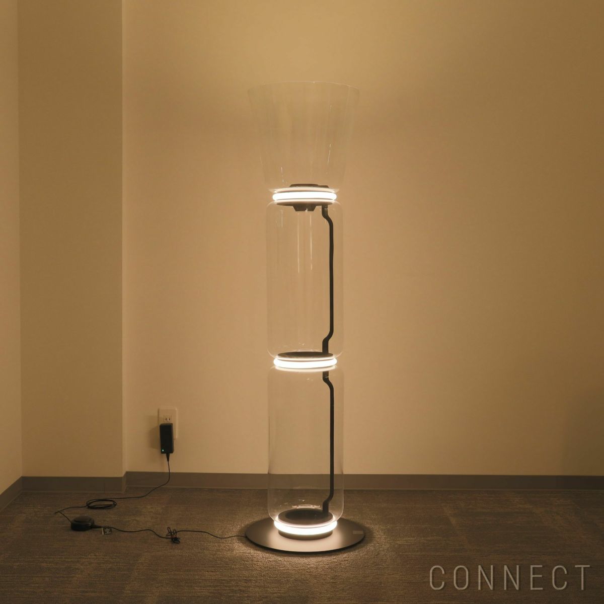 【アウトレット】FLOS（フロス） / NOCTAMBULE F2（ノクタンブルF2） HIGH CYLINDERS & CONE SMALL BASE / フロアランプ