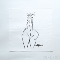 【数量限定】山口一郎描きおろし / 午（うま）ハンカチ《メール便のみ送料無料》