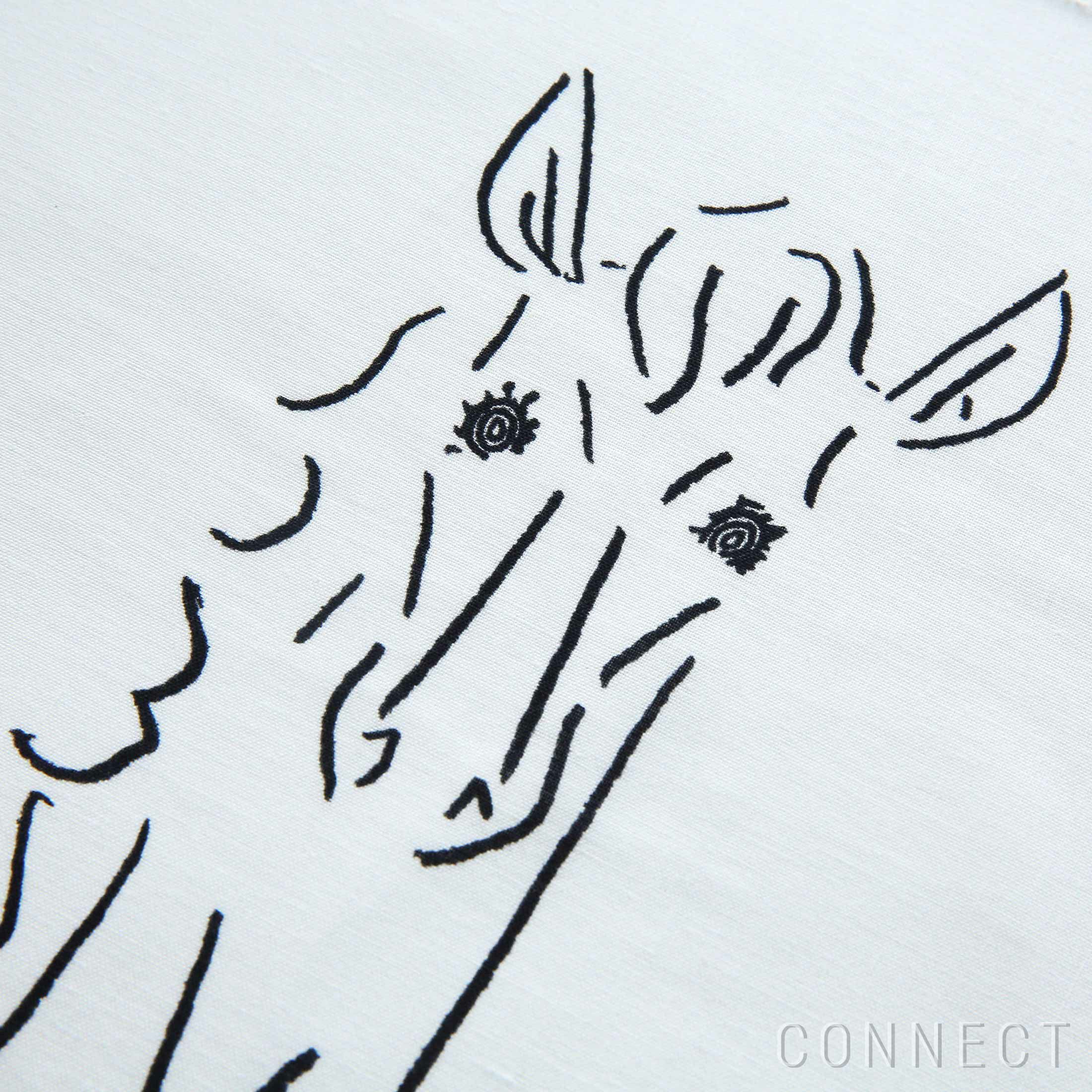 【数量限定】山口一郎描きおろし / 午（うま）ハンカチ《メール便のみ送料無料》