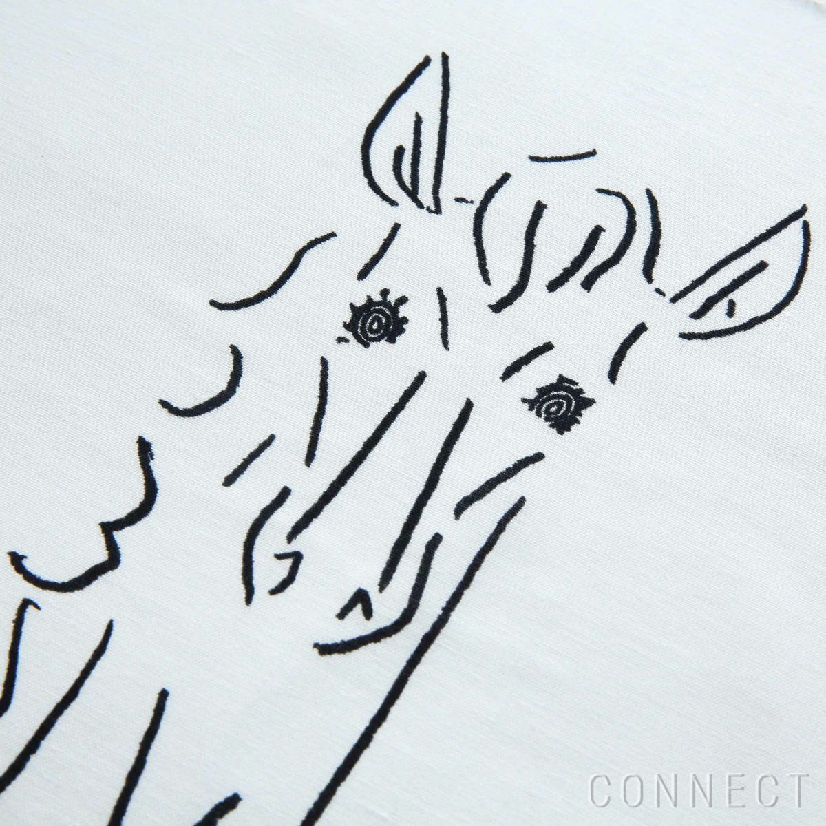 【数量限定】山口一郎描きおろし / 午（うま）ハンカチ《メール便のみ送料無料》