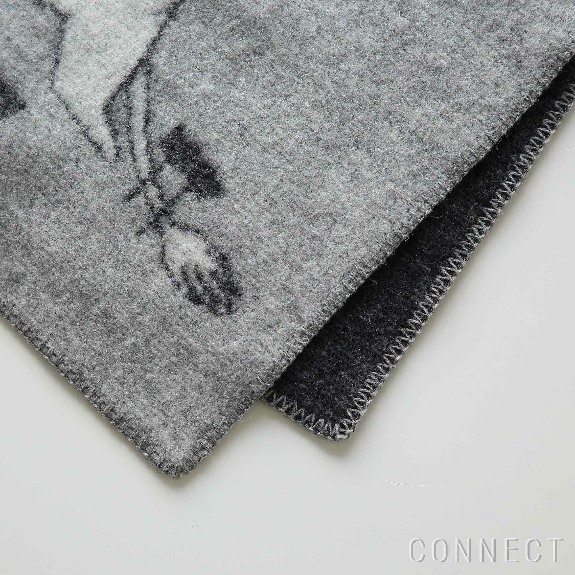 【リビングキャンペーンpt10倍】KLIPPAN（クリッパン） ウールブランケット〈ムーミンツリーハグ〉 ミニサイズ　65×90cm