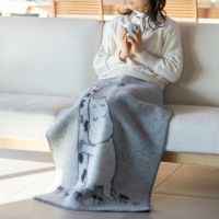 【リビングキャンペーンpt10倍】KLIPPAN（クリッパン） ウールブランケット〈ムーミンツリーハグ〉 ミニサイズ　65×90cm