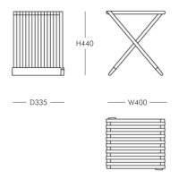 FRITZ HANSEN（フリッツ・ハンセン） / SKAGERAK（スカゲラック） / Fionia Stool（フィオニア スツール） / オーク材