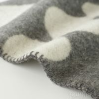 KLIPPAN（クリッパン） / ウールブランケット / マーガレットローズ / シングルサイズ 130×180cm