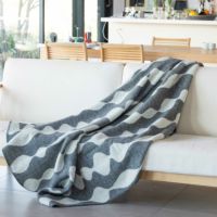 KLIPPAN（クリッパン） / ウールブランケット / マーガレットローズ / シングルサイズ 130×180cm