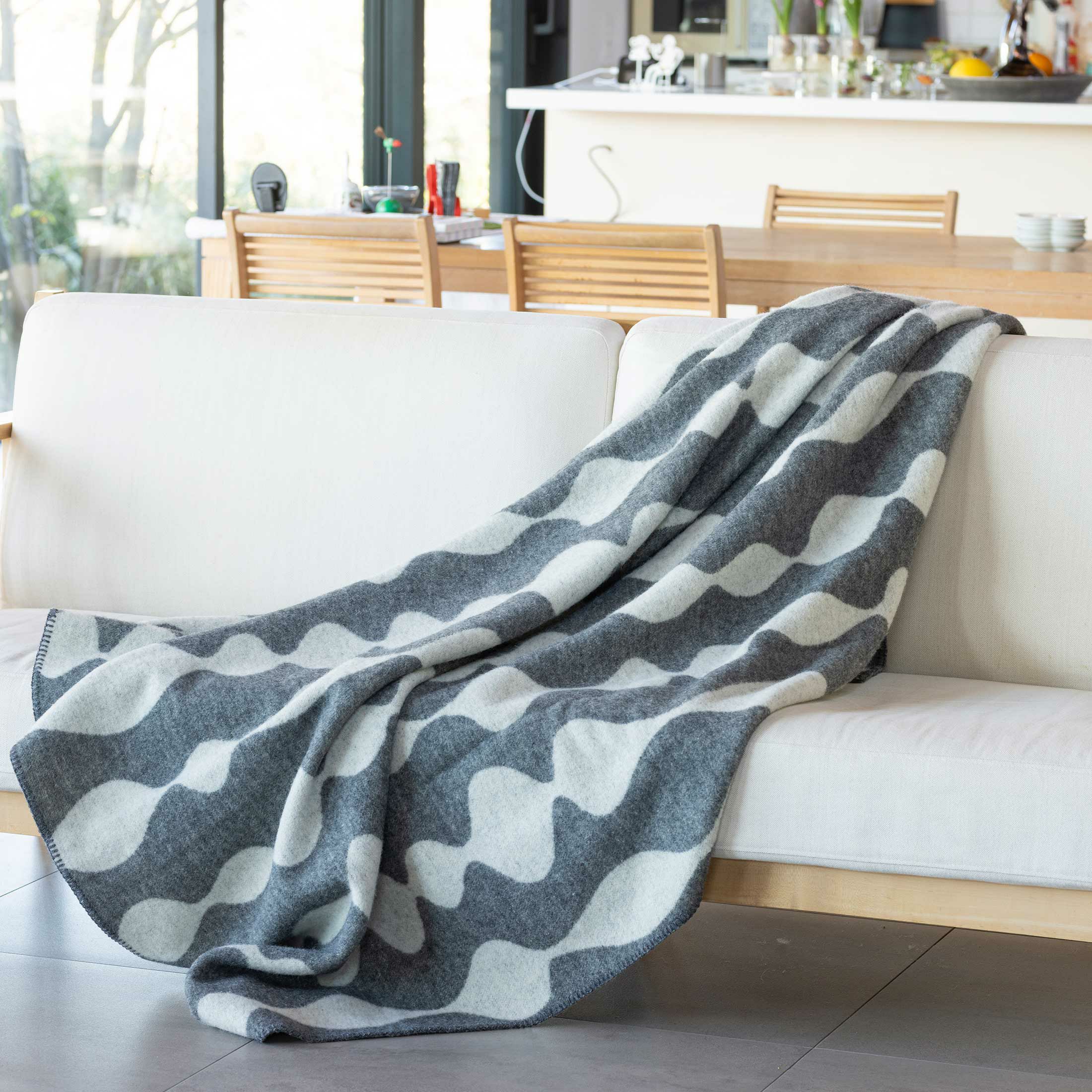 KLIPPAN（クリッパン） / ウールブランケット / マーガレットローズ / シングルサイズ 130×180cm