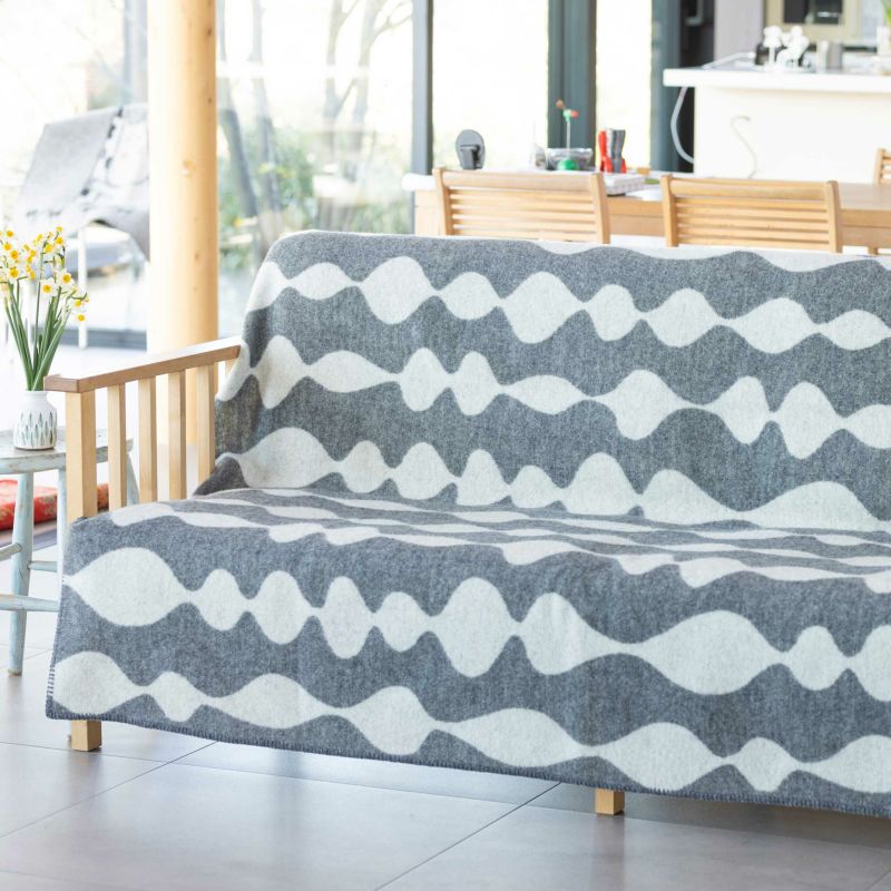 KLIPPAN（クリッパン） / ウールブランケット / マーガレットローズ / シングルサイズ 130×180cm