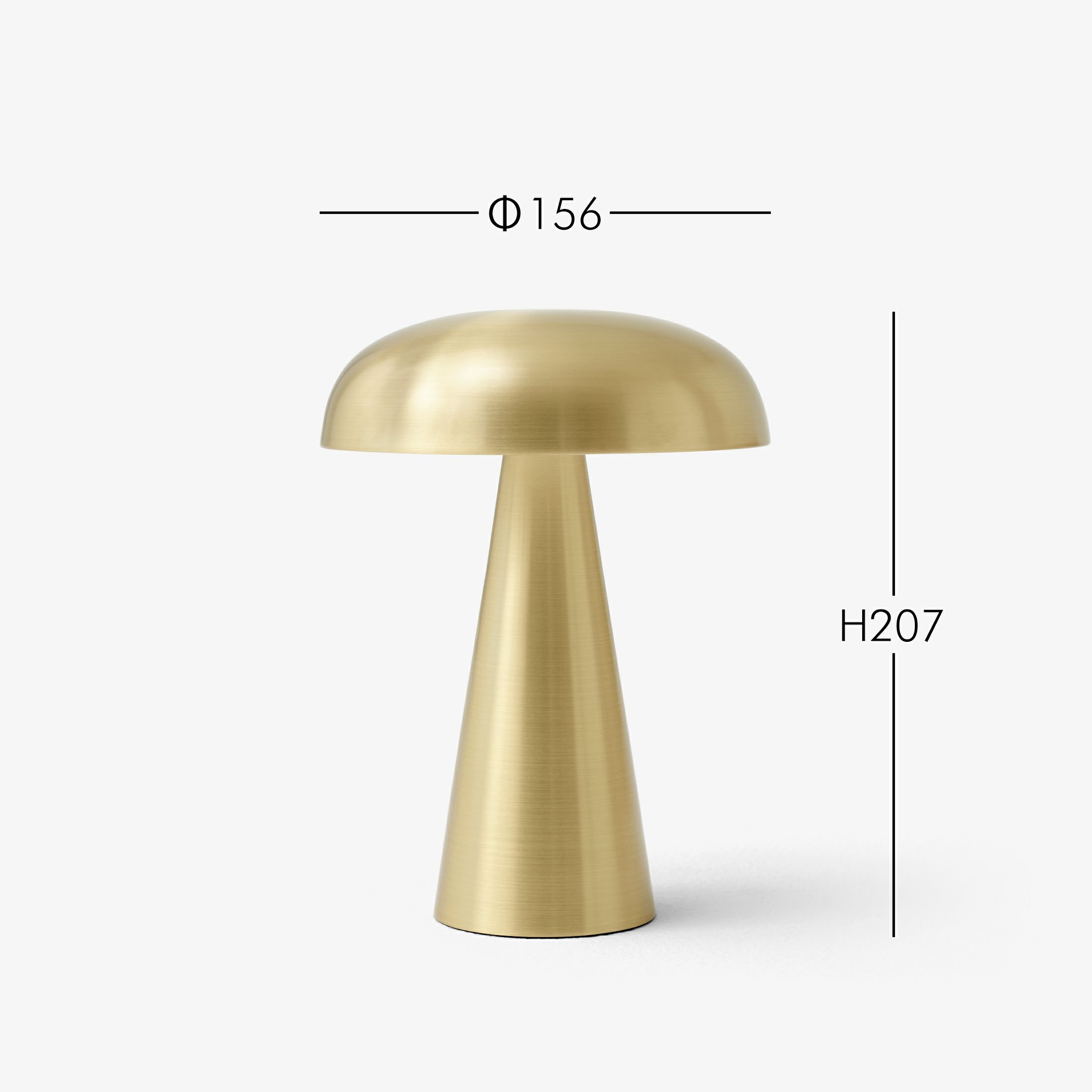 &Tradition（アンドトラディション） / Como Portable SC53（コモ ポータブル SC53） / ブラス / テーブルランプ