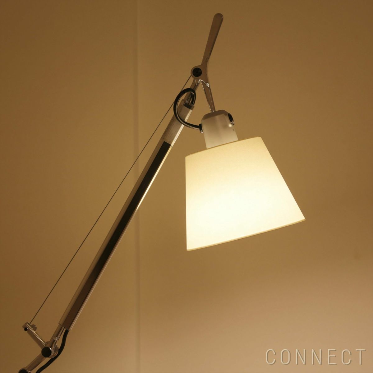 【アウトレット】Artemide（アルテミデ） / Tolomeo Basculante Reading Floor（トロメオ バスクランテ リーディング フロア） / perchment paper / フロアランプ【電球タイプ】
