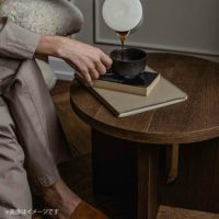 Audo Copenhagen（オドー・コペンハーゲン） / ANDROGYNE SIDE TABLE（アンドロジーン サイドテーブル）Φ50 / Darkstaind Oak / サイドテーブル