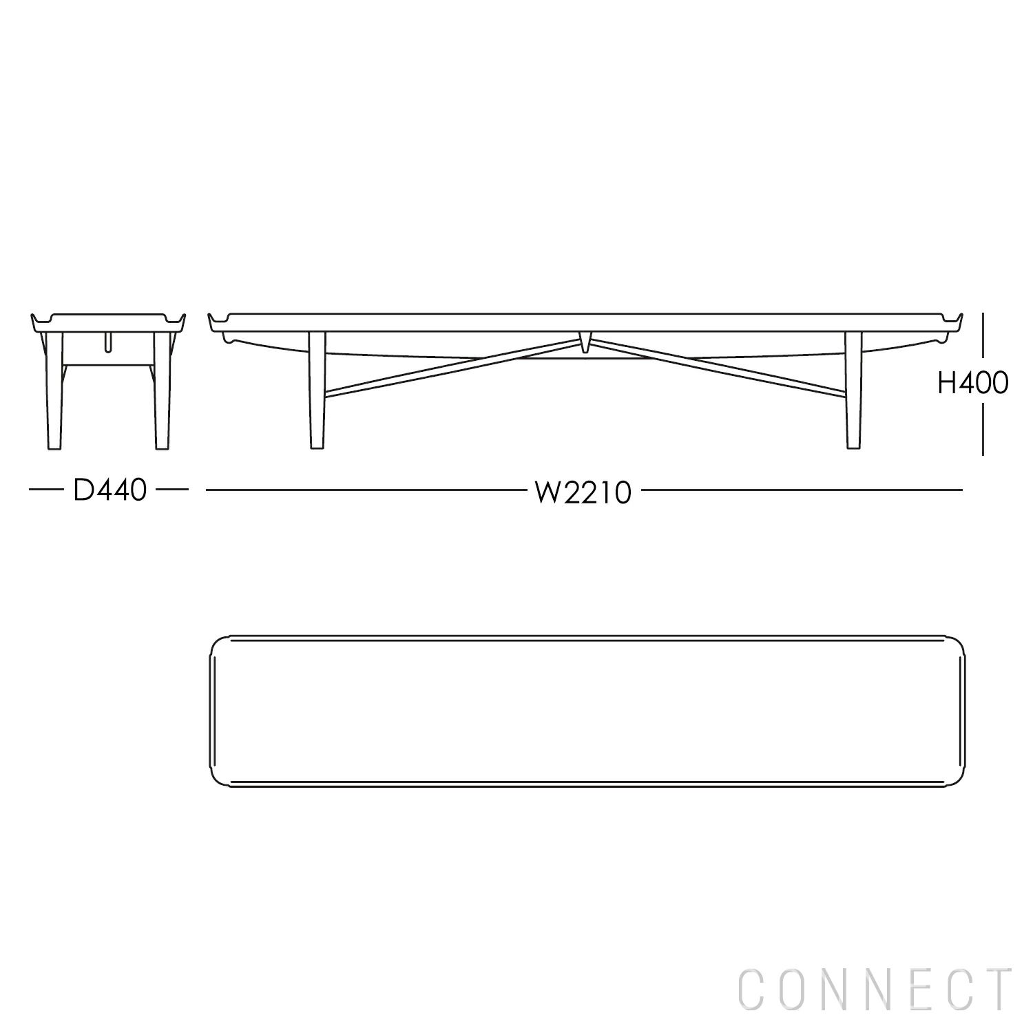 HOUSE OF FINN JUHL（ハウス・オブ・フィンユール） / COCKTAIL BENCH（カクテルベンチ） / ウォルナット材・オイル仕上げ / ベンチ