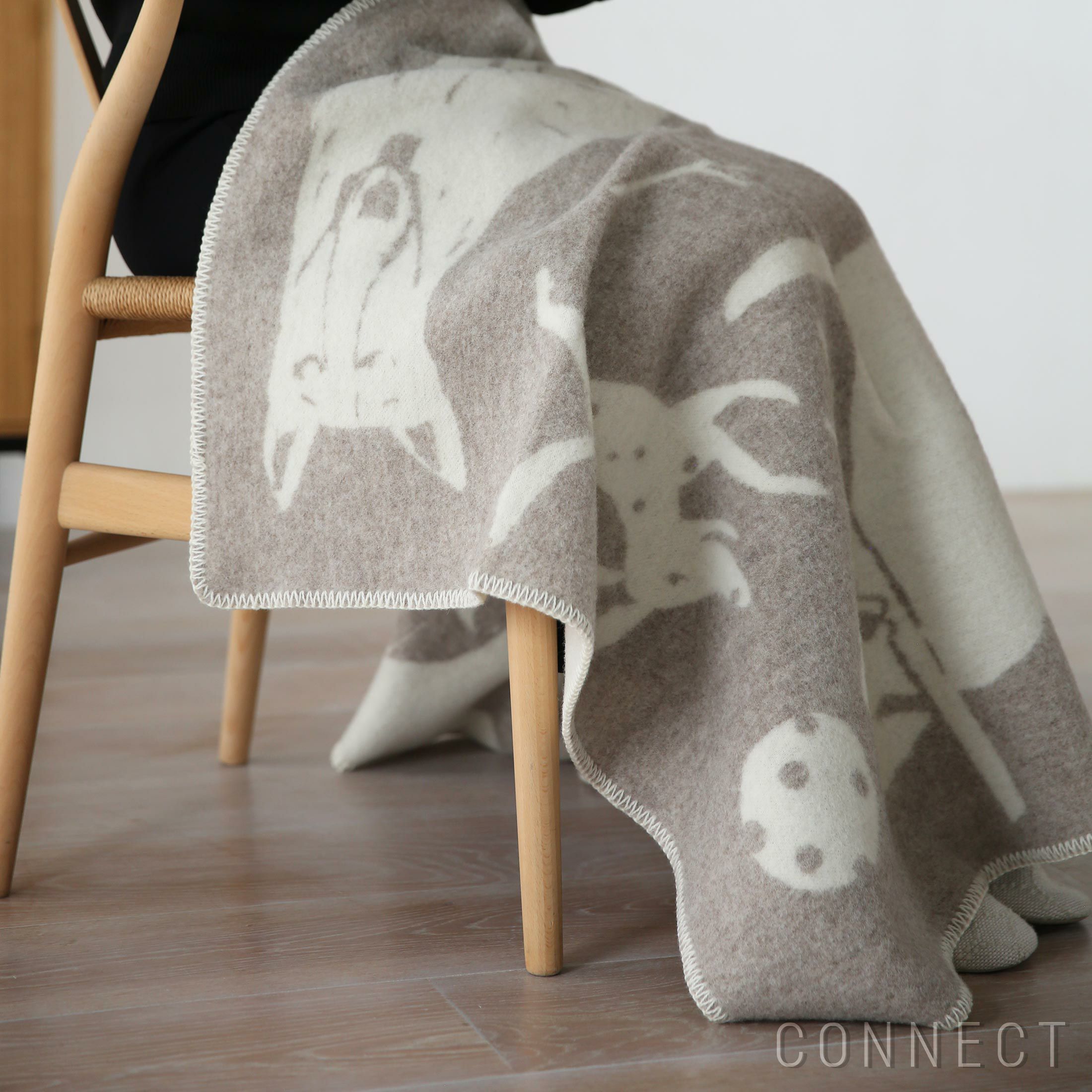 LAPUAN KANKURIT（ラプアン カンクリ） /KOIRAPUISTO（コイラプイスト） / ウールハーフブランケット / 90x130cm