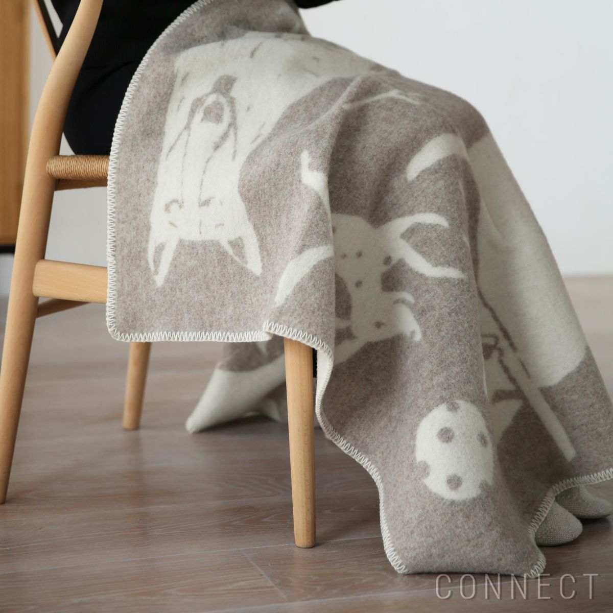 LAPUAN KANKURIT（ラプアン カンクリ） /KOIRAPUISTO（コイラプイスト） / ウールハーフブランケット / 90x130cm