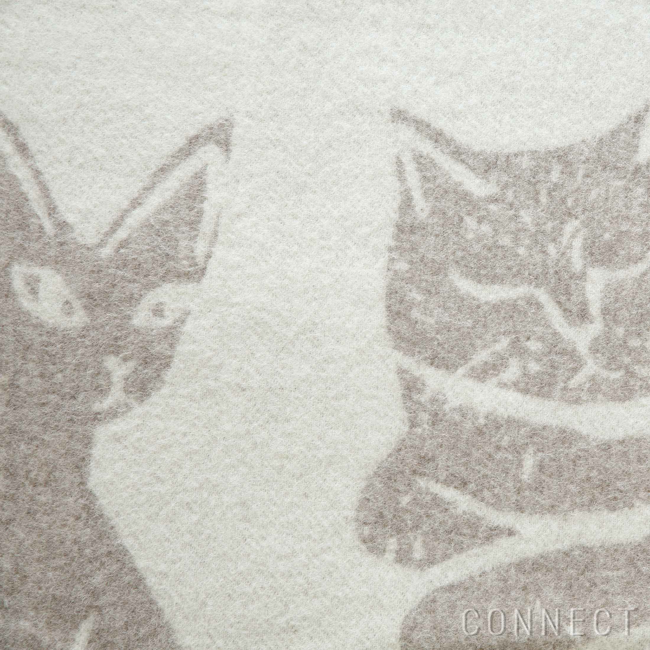 LAPUAN KANKURIT（ラプアン カンクリ） /KISSANPAIVAT（キッサンパイヴァット） / ウールハーフブランケット / 90x130cm