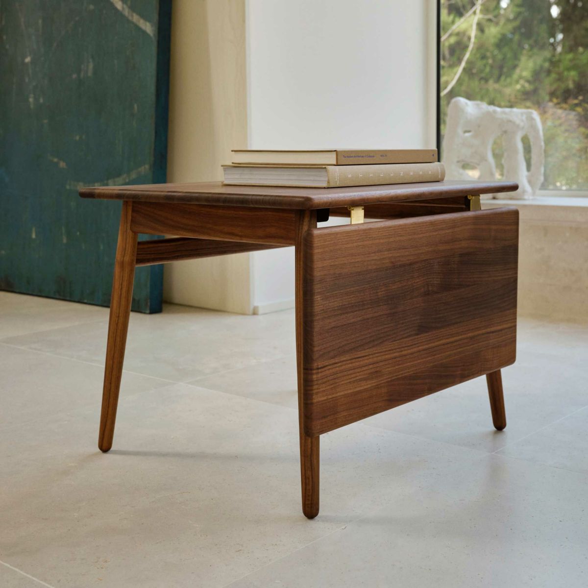 CARL HANSEN & SON（カール・ハンセン＆サン） / ND55 コーヒーテーブル / ウォルナット材・オイル仕上げ / 折りたたみ式天板