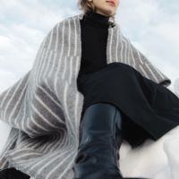  LAPUAN KANKURIT（ラプアン カンクリ） / AURORA（オーロラ） / ウールシングルブランケット / 130x180cm