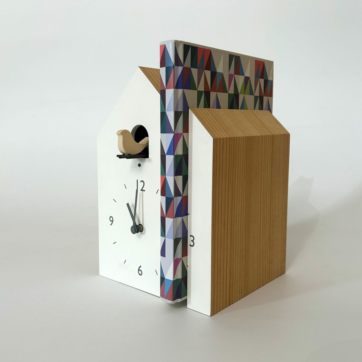【アウトレット】Lemnos（レムノス） / cuckoo-collection bookend(ブックエンド) / カッコー時計・鳩時計
