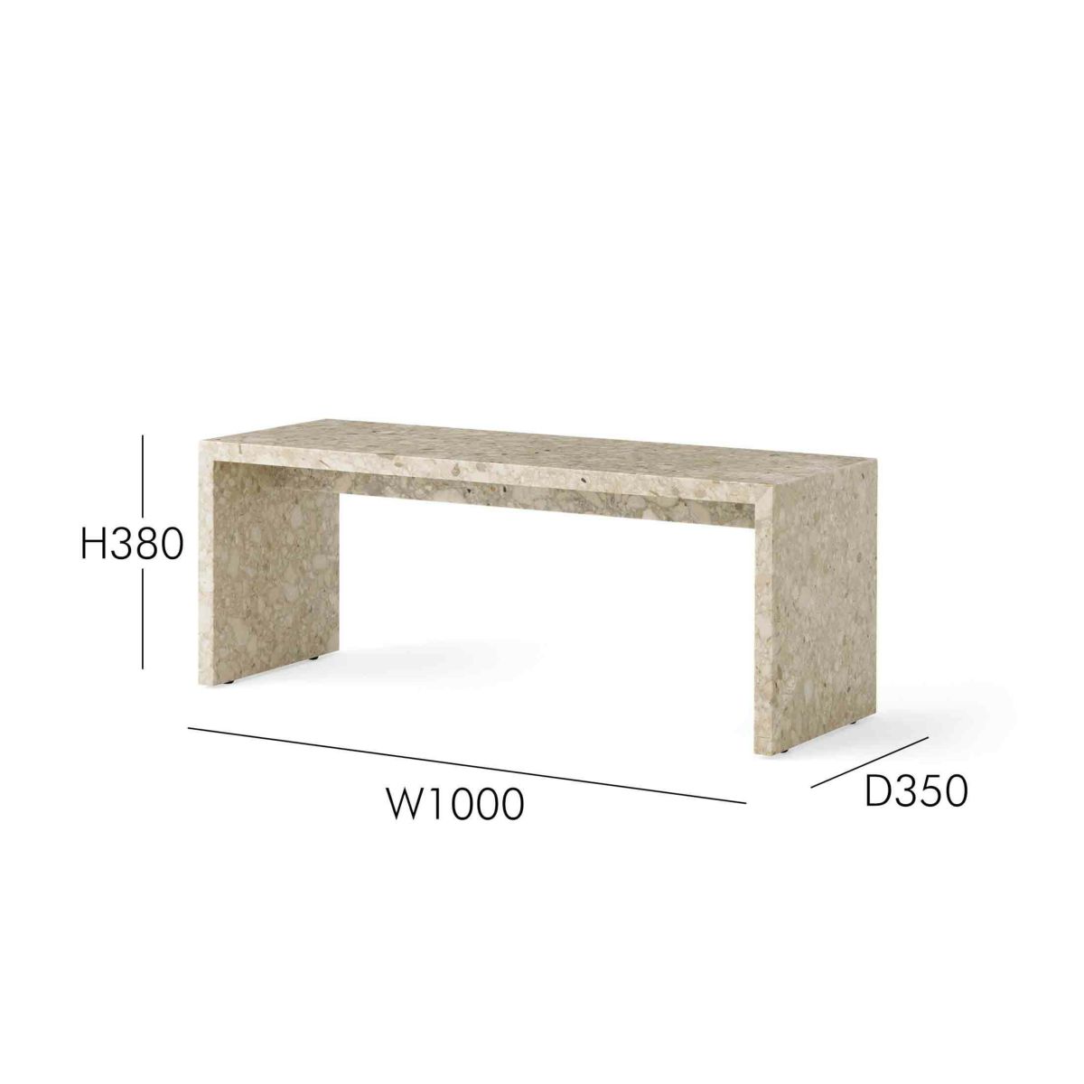 Audo Copenhagen（オドー・コペンハーゲン） / PLINTH BRIDGE（プリンス ブリッジ） / 大理石 / 全5色 / テーブル
