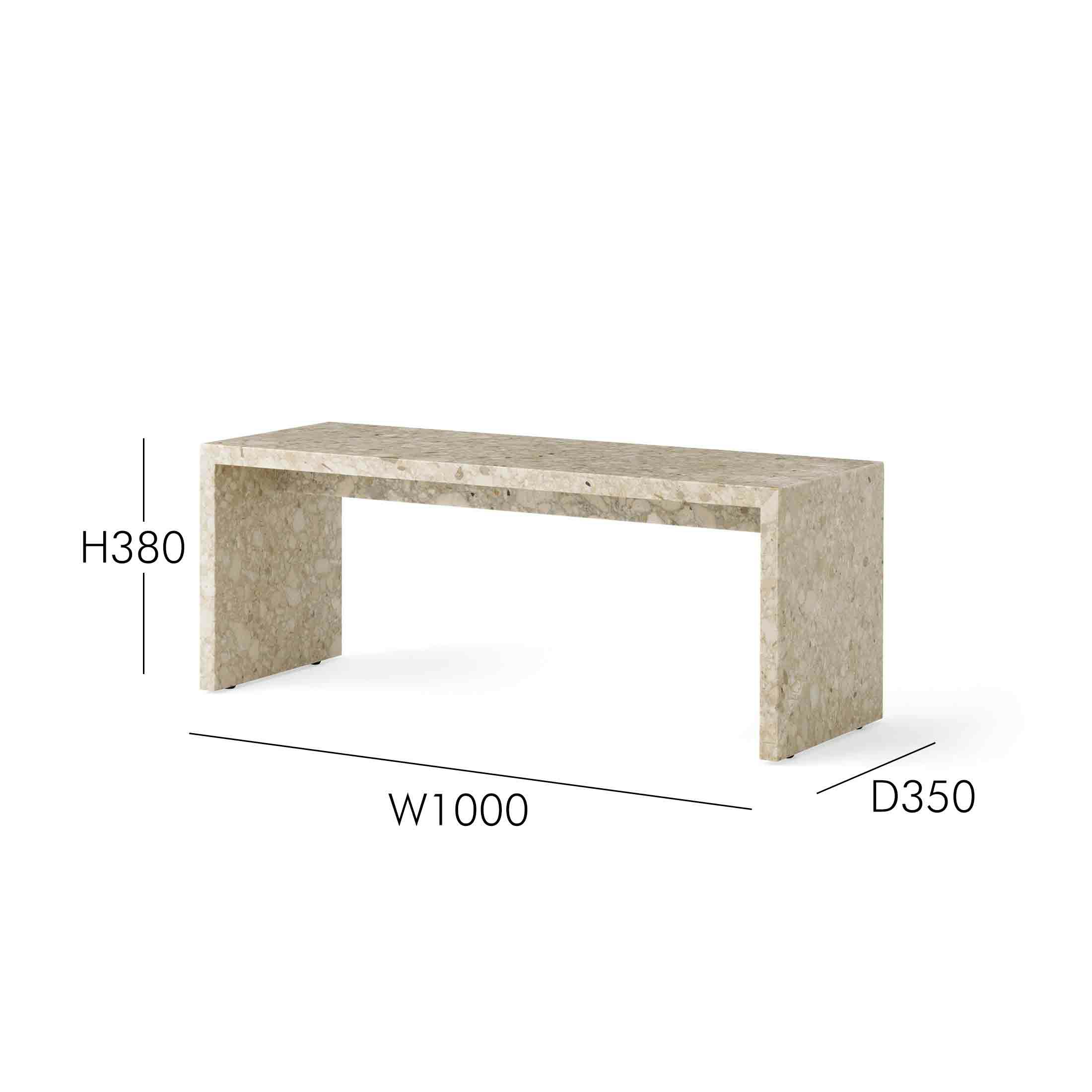 Audo Copenhagen（オドー・コペンハーゲン） / PLINTH BRIDGE（プリンス ブリッジ） / 大理石 / 全5色 / テーブル