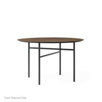Audo Copenhagen（オドー・コペンハーゲン） /SNAREGADE DINING TABLEΦ120（スネアゲイド ダイニングテーブル） / ダークステインドオーク / テーブル