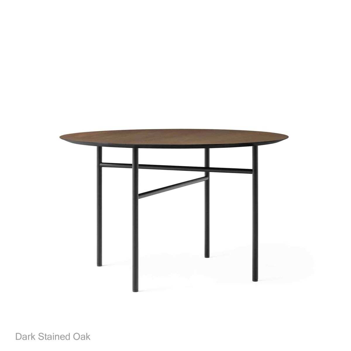 Audo Copenhagen（オドー・コペンハーゲン） /SNAREGADE DINING TABLEΦ120（スネアゲイド ダイニングテーブル） / ダークステインドオーク / テーブル