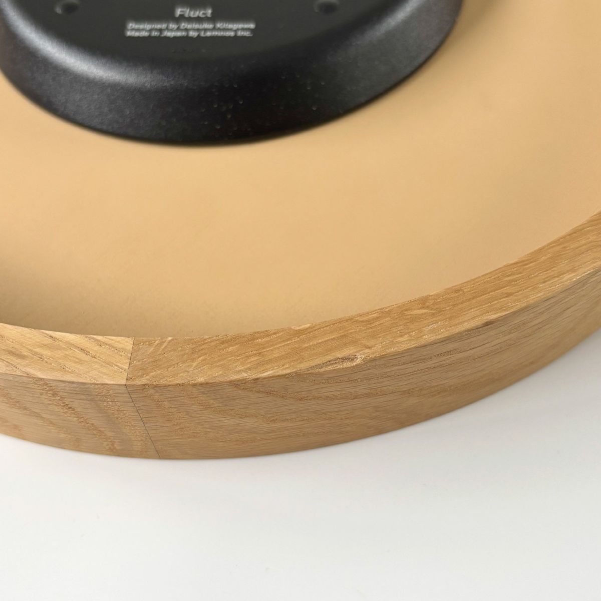 【アウトレット】Lemnos（レムノス） / Fluct（フラクト） / ナチュラル / 掛け時計