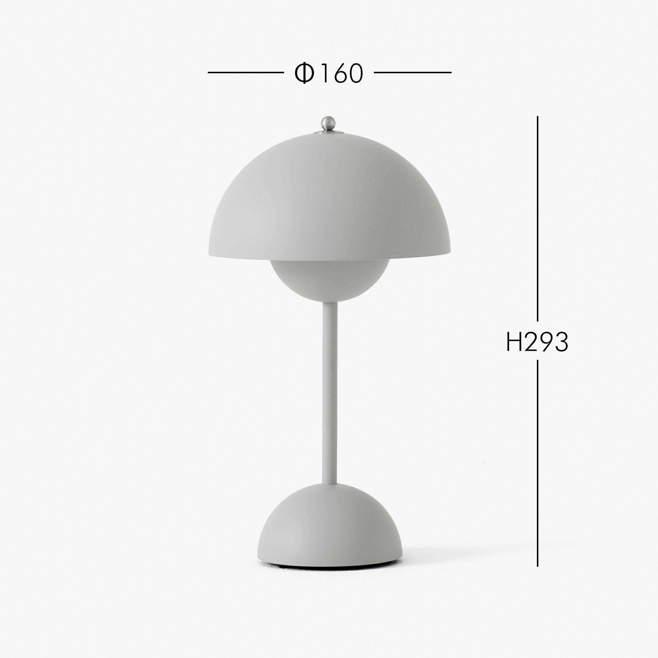 &Tradition（アンドトラディション） / Flowerpot Portable VP9 MG（フラワーポット ポータブル VP9 MG） / マットカラー / 全3色 / テーブルランプ