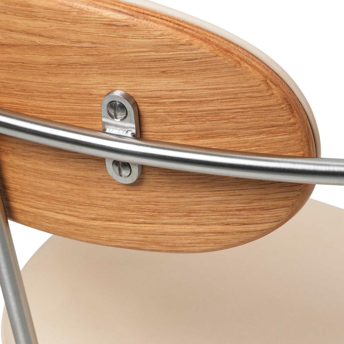 CARL HANSEN & SON（カール・ハンセン＆サン） / CH621 SWIVEL CHAIR（スウィベルチェア） / オーク材・オイル仕上げ・ステンレススチール脚 / Sif 90 / キャスター付きチェア