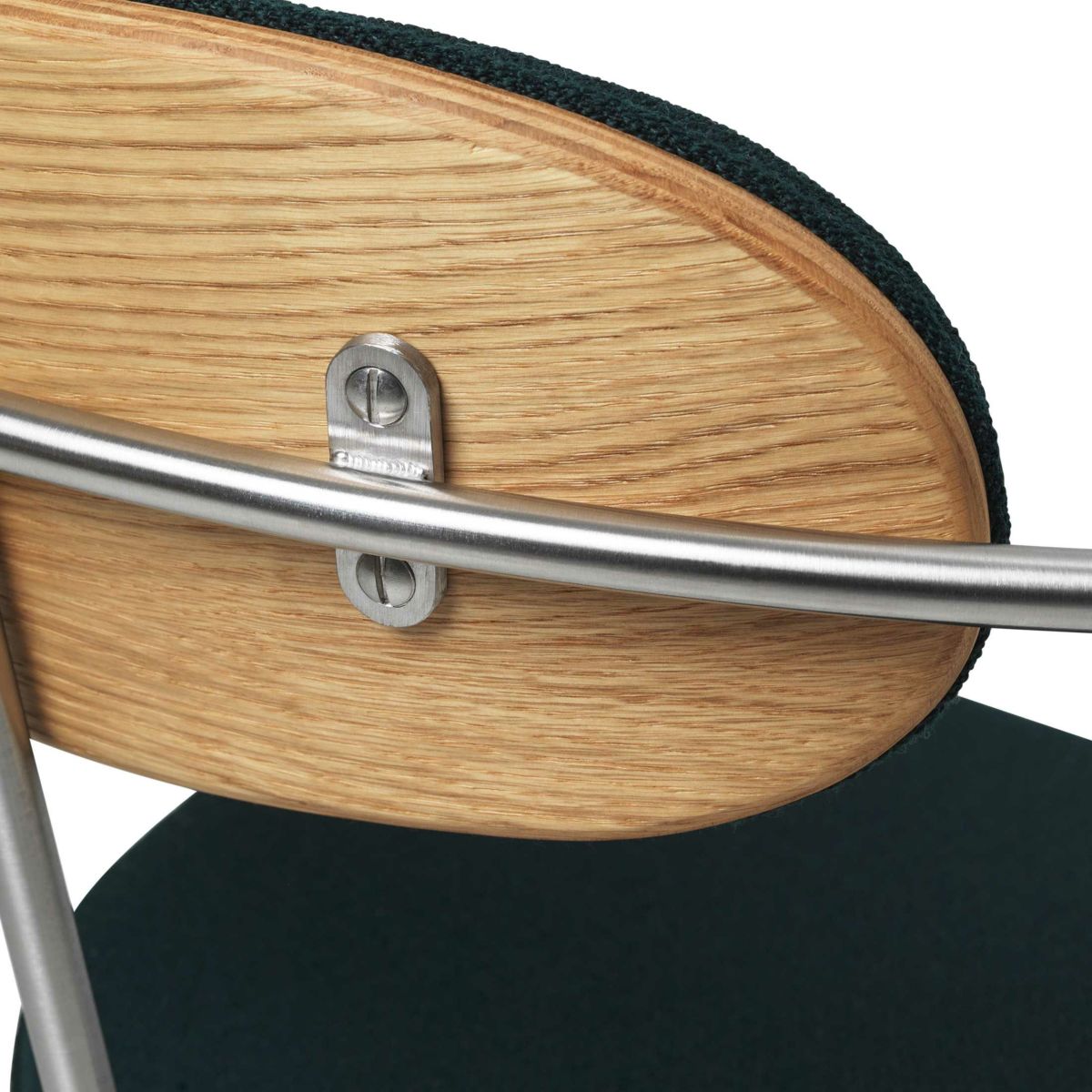 CARL HANSEN & SON（カール・ハンセン＆サン） / CH621 SWIVEL CHAIR（スウィベルチェア） / オーク材・オイル仕上げ・ステンレススチール脚 / Vider 1062 / キャスター付きチェア