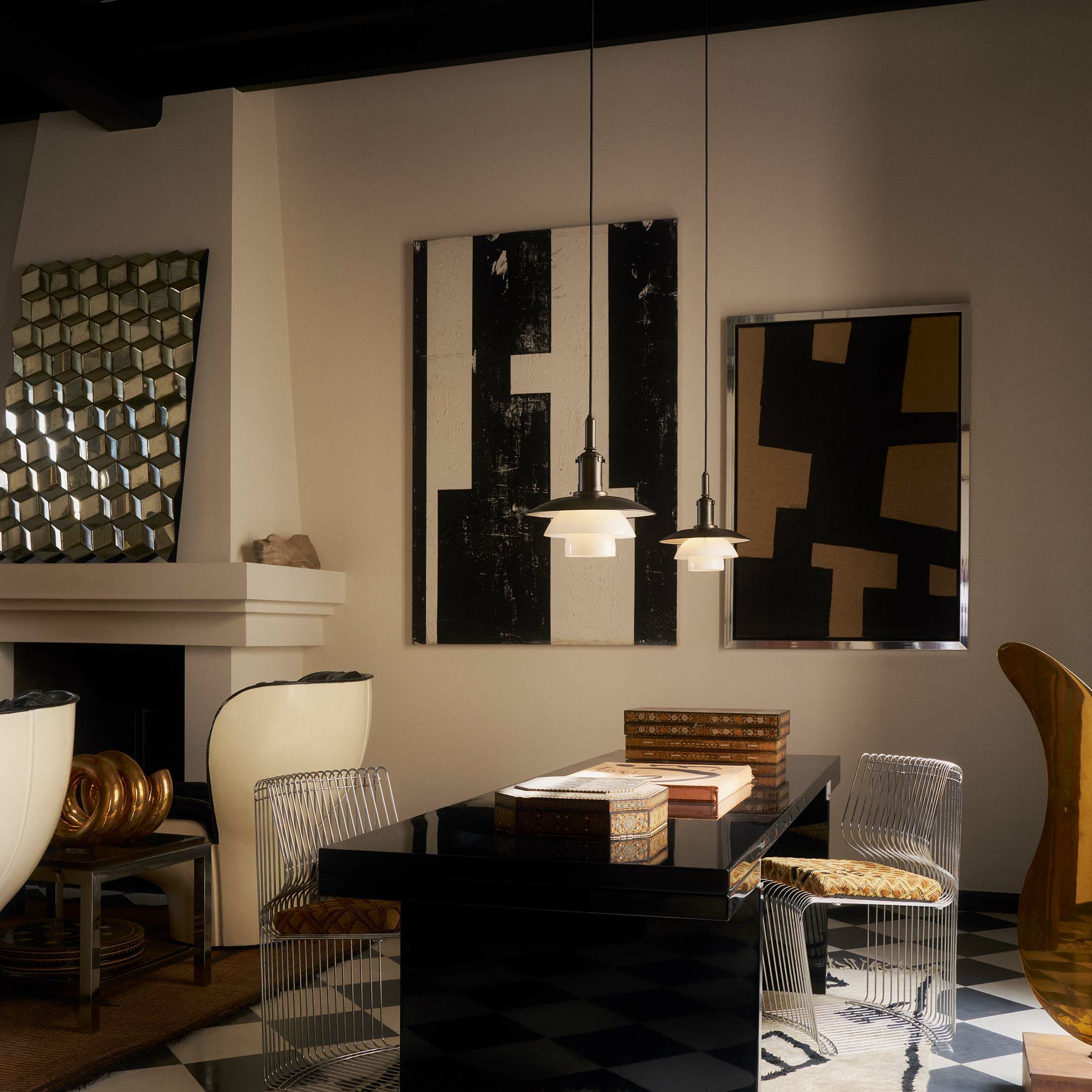 Louis Poulsen（ルイスポールセン） / PH 3/3 Aged Brass Opal Pendant（エイジド・ブラス オパール ペンダント） / ペンダントライト