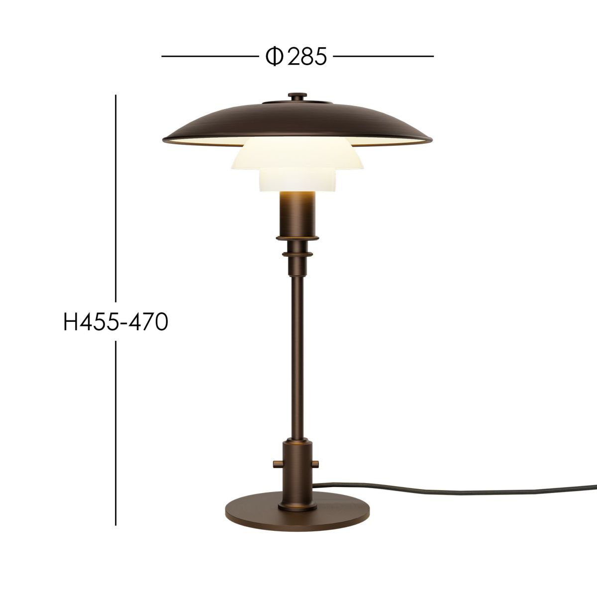 Louis Poulsen（ルイスポールセン） / PH 3/2 Aged Brass Opal Table Lamp（エイジド・ブラス オパール テーブル） / テーブルランプ