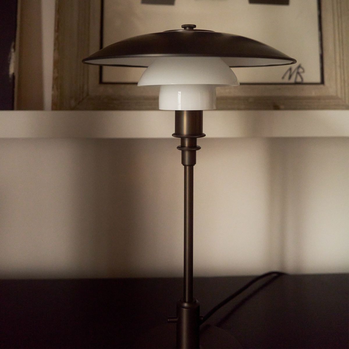 Louis Poulsen（ルイスポールセン） / PH 3/2 Aged Brass Opal Table Lamp（エイジド・ブラス オパール テーブル） / テーブルランプ