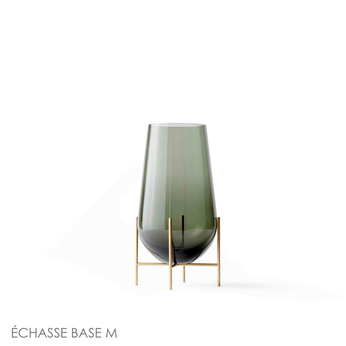 Audo Copenhagen（オドー・コペンハーゲン） / ÉCHASSE BASE M （イシャスベースM） / Smoked Glass / フラワーベース
